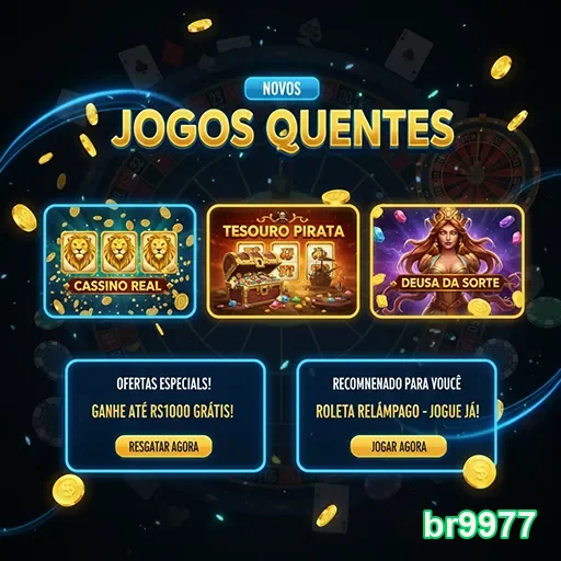 Jogadores divertindo-se em slots no cassino online BR9977